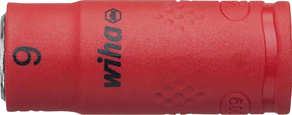 Steckschlüsseleinsatz 6-kant 1/4" 9mm VDE Wiha Produktbild img1 L