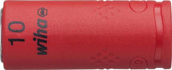 Steckschlüsseleinsatz 6-kant 1/4" 10mm VDE Wiha Produktbild img1 L