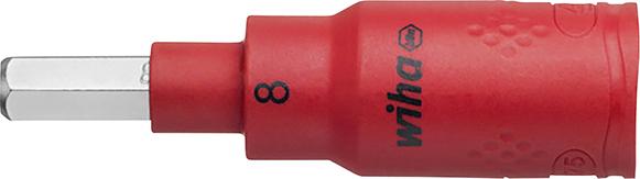 Schraubendrehereinsatz 3/8" Innensechskant VDE 8x75mm Wiha Produktbild img1 L