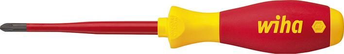 Schraubendreher VDE slim PZ/S1x80mm Wiha Produktbild img1 L