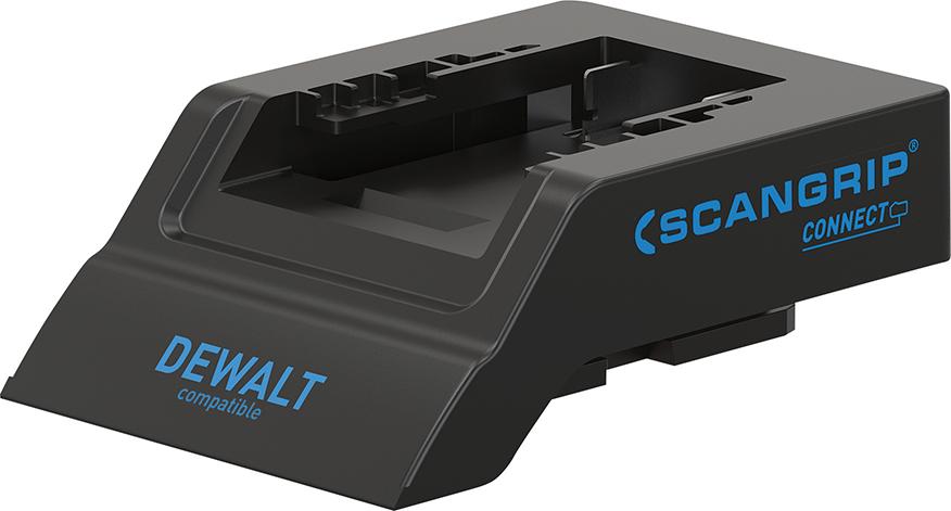 Adapter CONNECTOR Aufnahme DEWALT Scangrip Produktbild img1 L