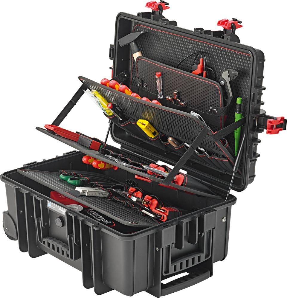 Werkzeugsortiment Elektriker 208-teilig im Schutzkoffer FORMAT Produktbild img1 L