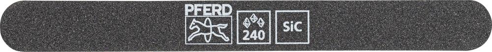 Schleiffeile SF-R147-15-5flexibel, 147x15x5mm, SiCK 240, runde Enden, Pferd Produktbild img1 L