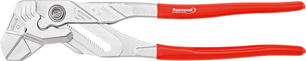 Zangenschlüssel 300mm verchromt mit Kunststoffhülle FORMAT Produktbild img1 L