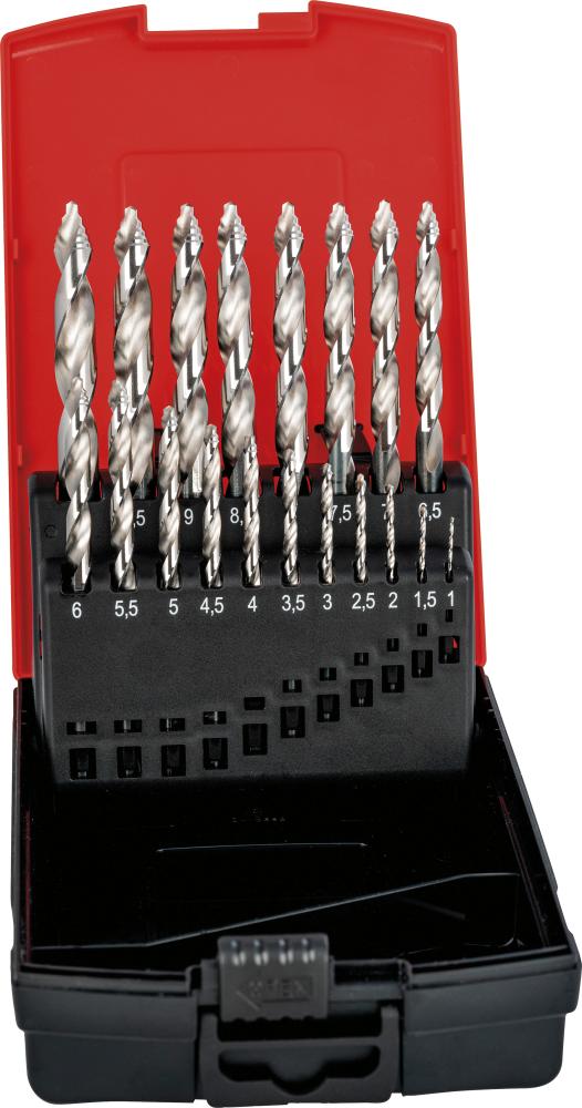 Step-Tip Spiralbohrer-Satz mit Dreikantschaft Produktbild img1 L