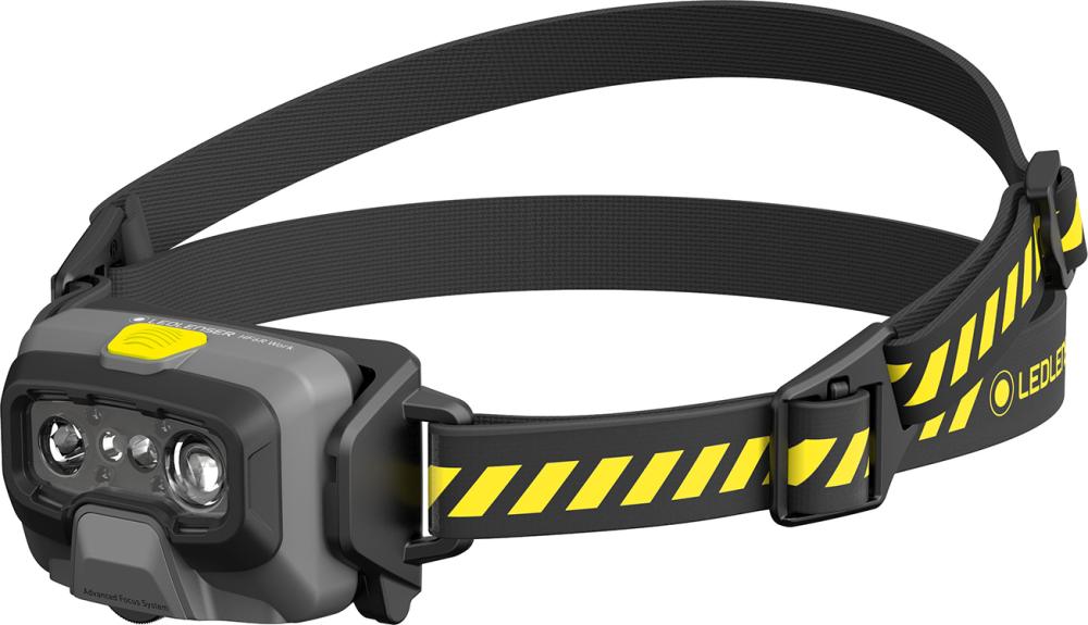 Akku-Kopflampe HF6R Work Yellow 20-800 Lumen Ledlenser Produktbild img1 L