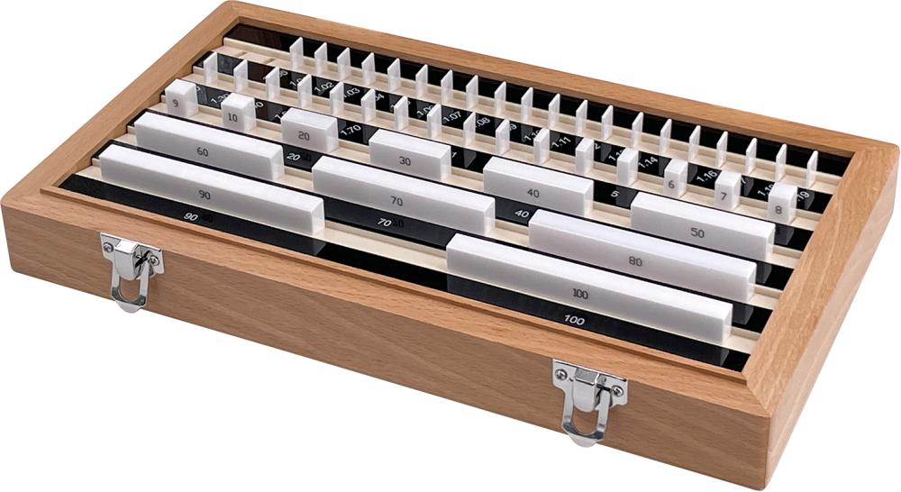 Parallel-Endmaß-Satz Keramik 47-teilig DIN EN ISO 365/1 FORMAT Produktbild img1 L