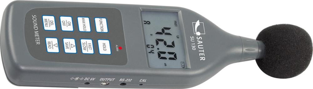 Schallpegelmessgerät SU 130 Sauter Produktbild img1 L