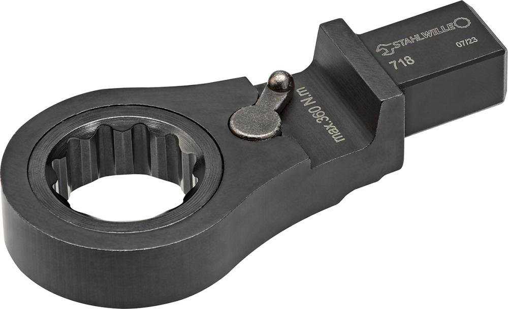 Einsteck- Ringratschenschlüssel 17mm 14x18mm Stahlwille Produktbild img1 L