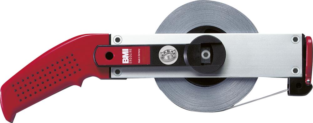 Rahmenbandmaß Stahl weiß 50mx13mm Maßanfang A Flextop Ergoline BMI Produktbild img1 L