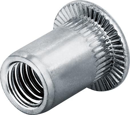 Blindnietmutter Alu, Standard, Flachrundkopf Produktbild img1 L