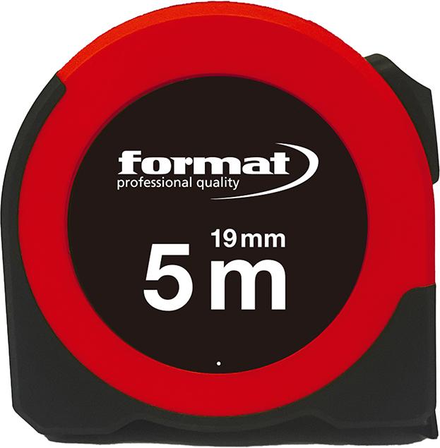 Taschenbandmaß 5mx19mm weiß SichtfensterFORMAT Produktbild img1 L
