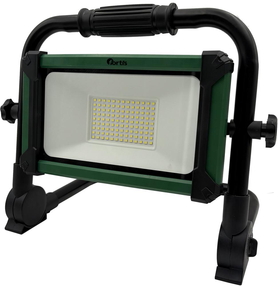 Baustrahler 80Watt 8000 Lumen klappbar FORTIS Produktbild img1 L