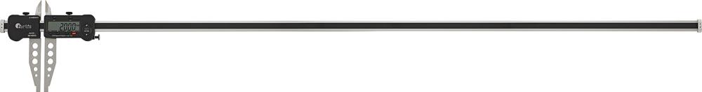 Digital-Werkstattmessschieber, Leichtmetall, Messschnäbel gelocht Produktbild img1 L
