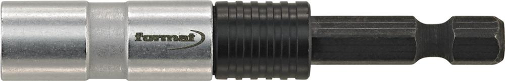 Schnellwechsel-Bithalter 1/4" für 1/4" Bits Magnet 60mm extradünn FORMAT Produktbild img1 L