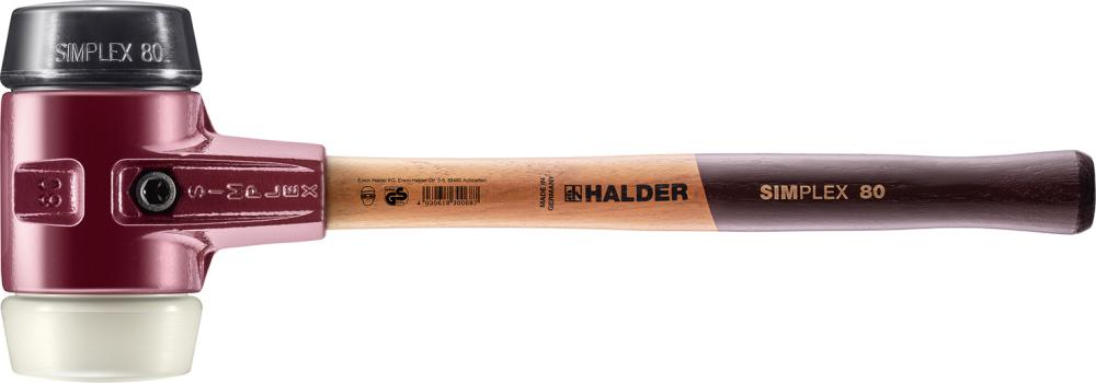 Schonhammer SIMPLEX Gummi/Nylon 80mm HALDER Produktbild img1 L