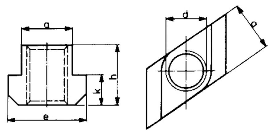 Rhombus T-Nutenstein Produktbild img2 L