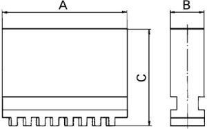Blockbacke, 4-teiliger Satz Produktbild img2 L