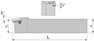 Gewindedrehhalter SEL 1212 K 16 FORMAT Produktbild img2 L