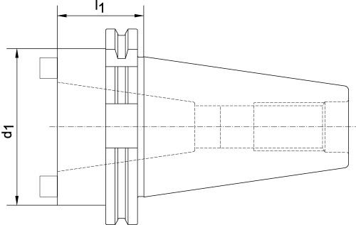 Reduzierhülse DIN 69871, Form AD Produktbild img2 L