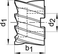 Walzenstirnfräser Produktbild img2 L