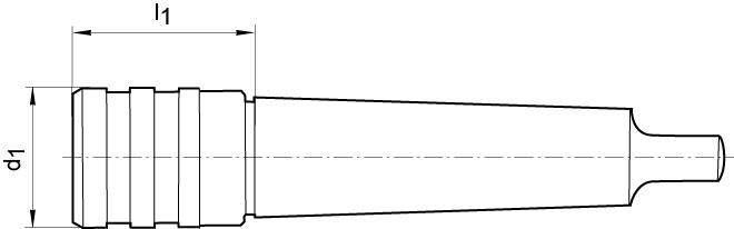 Gewindeschneid-Schnellwechselfutter mit elastischem Längenausgleich Produktbild img2 L