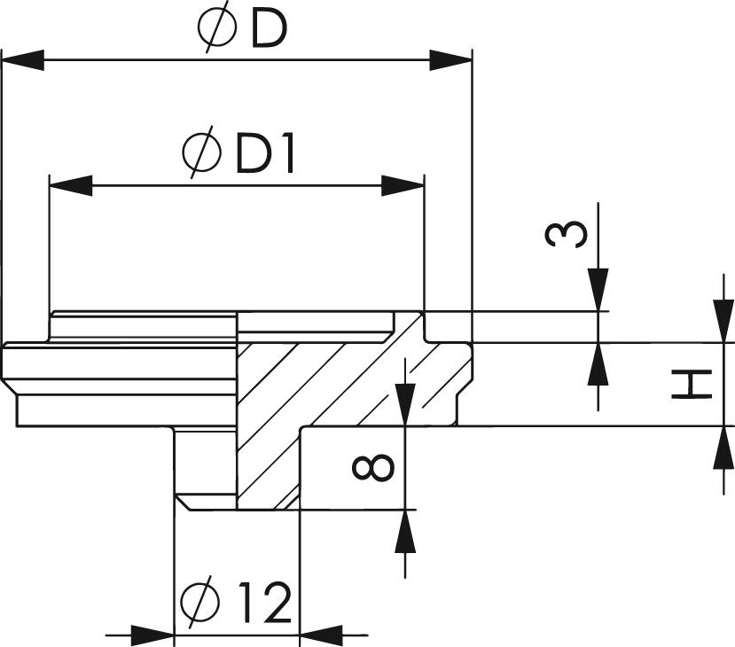 Zentrierplatte Nr. 6442 FORMAT Produktbild img2 L