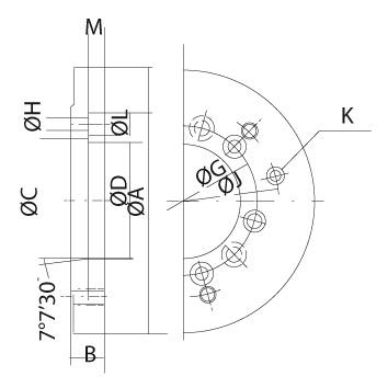 Stahlflansch Produktbild img2 L