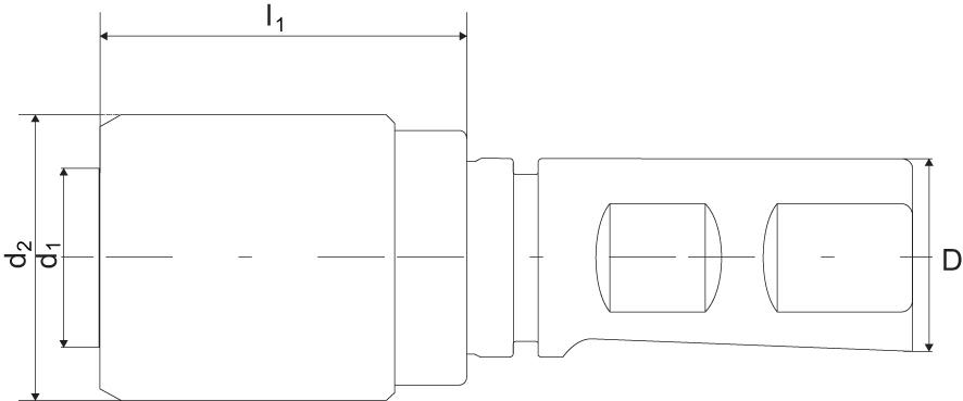 Gewindeschneid-Schnellwechselfutter mit elastischem Längenausgleich Produktbild img2 L