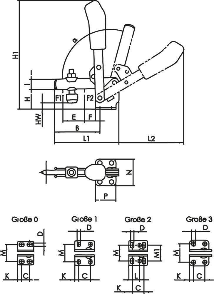 Senkrecht-Spanner 6800 ESD Gr.2 AMF Produktbild img2 L