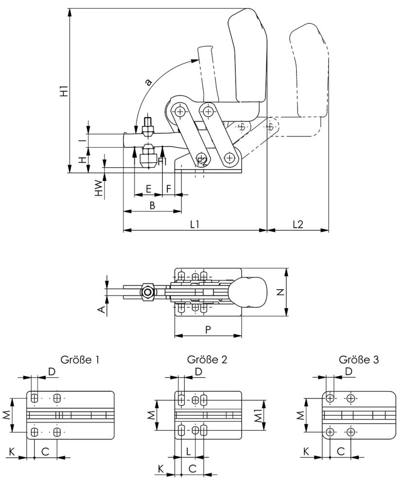 Senkrecht-Spanner 6800C comfortline Gr.1 AMF Produktbild img2 L