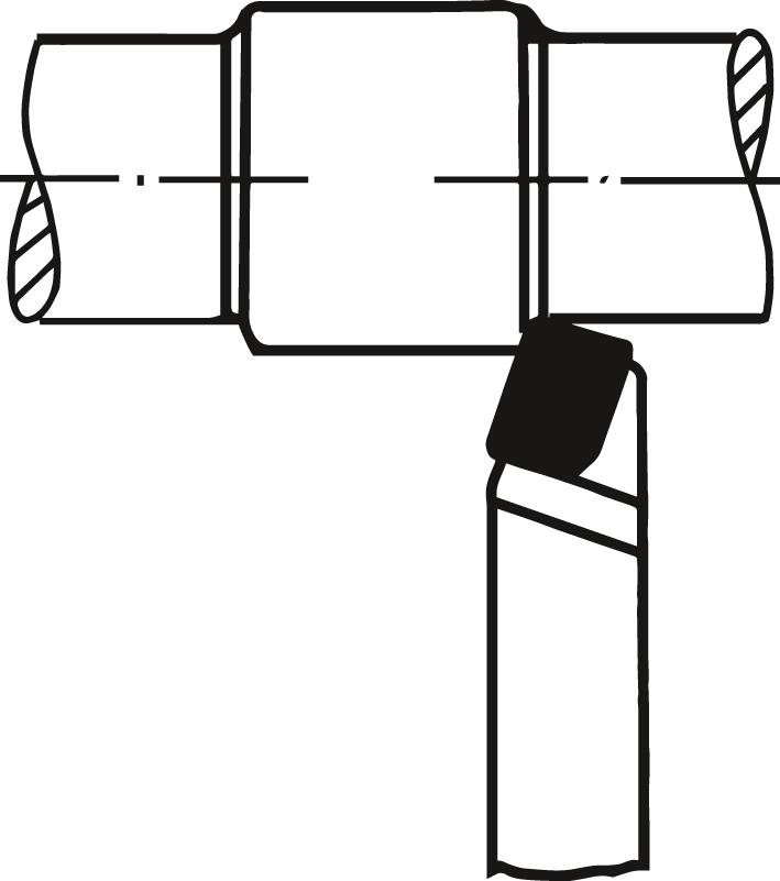 Drehmeissel HM DIN4971 rechts 10x10x90mm P25/30 WILKE Produktbild img2 L