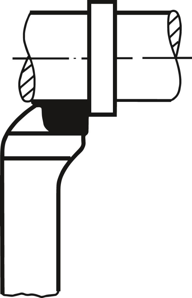 Abgesetzter Stirndrehmeißel, Hartmetall, DIN 4977, ISO 5, P25/P30, links Produktbild img2 L