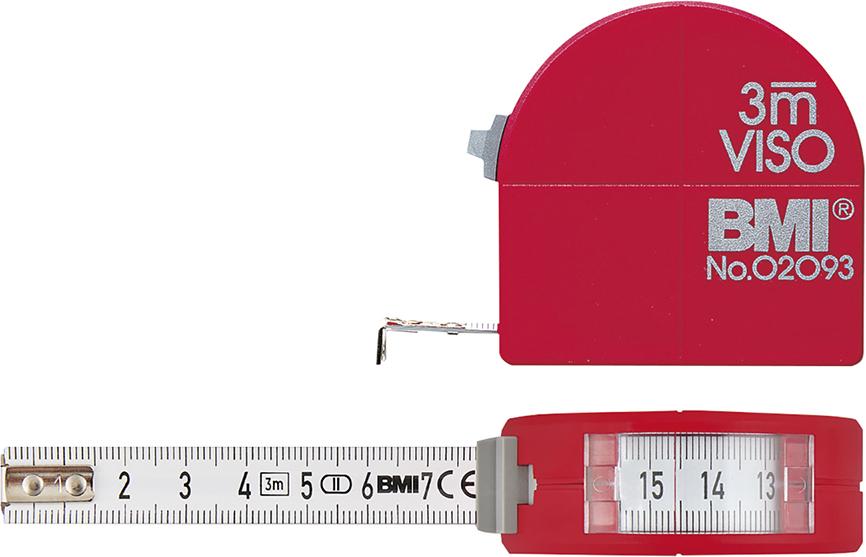 Taschenbandmaß mit Sichtfenster und Zirkelfunktion Produktbild img1 L