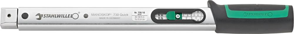 Drehmomentschlüssel 730/10Q 20- 100Nm 9x12mm Stahlwille Produktbild img1 L