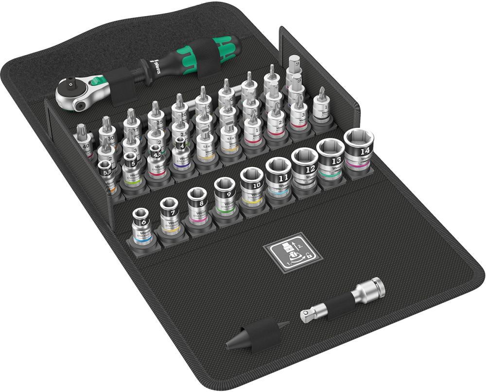 Zyklop Speed Steckschlüssel-Garnitur 1/4", 42-teilig Produktbild img1 L