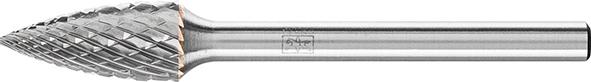 Kleinfrässtift HM Spitzbogenform 0613 4 3mm6x13mm Pferd Produktbild img1 L