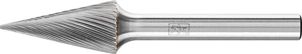 Frässtift HM Spitzkegelform 1225 5 6mm 12x25mm Pferd Produktbild img1 L