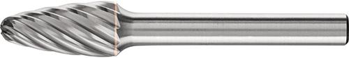 Frässtift HM Rundbogenform 1020 rostfrei 6mm 10x20mm Pferd Produktbild img1 L