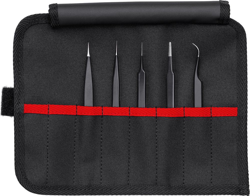Universalpinzetten-Set ESD 5tlg. 92 00 01 ESD KNIPEX Produktbild img1 L