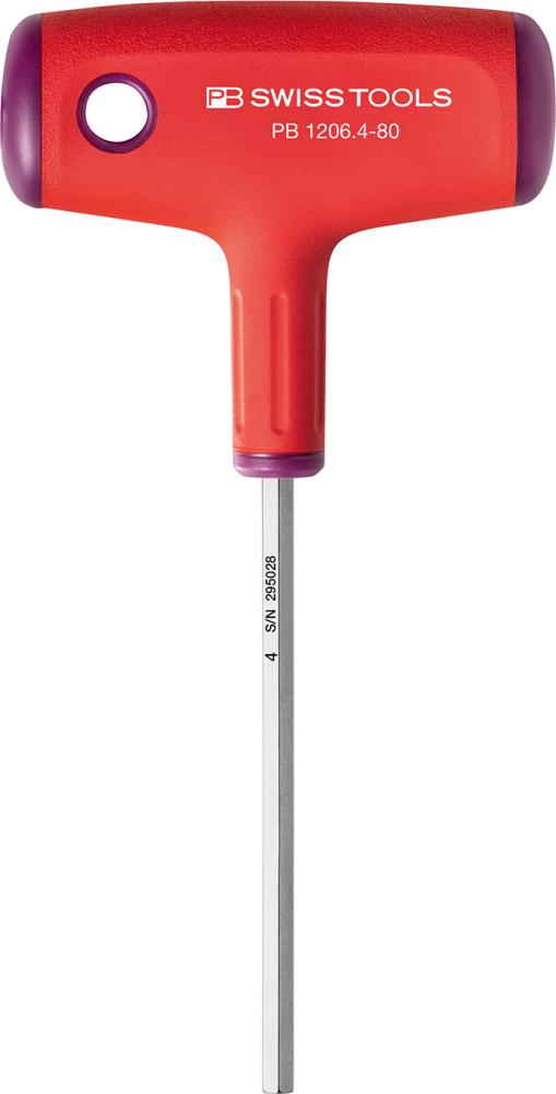 Quergriff-Schraubendreher4x80mm PB Swiss Tools Produktbild img1 L