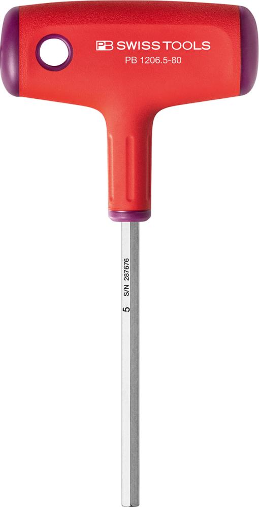 Quergriff-Schraubendreher5x80mm PB Swiss Tools Produktbild img1 L