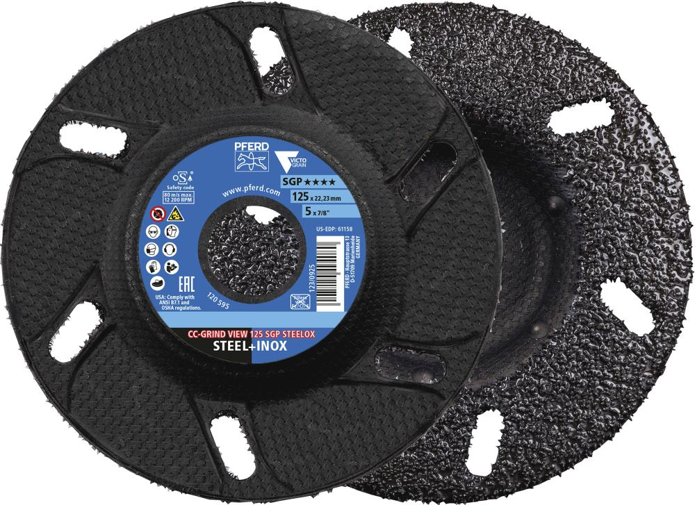 Schleifscheibe für die Stahl- und Edelstahlbearbeitung VICTOGRAIN Produktbild img1 L