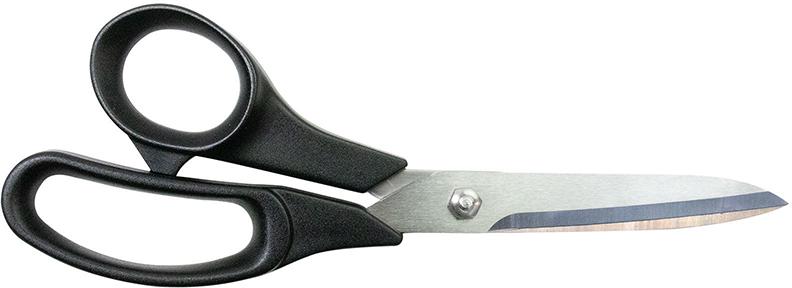 Arbeitsschere, Glattschiff, rundes und langes Griffauge, für Linkshänder Produktbild img1 L