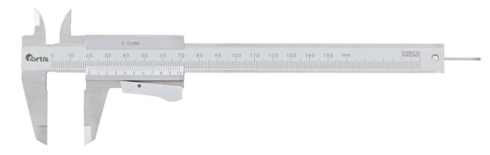 Taschenmessschieber mit rundem Tiefenmaß Produktbild img1 L