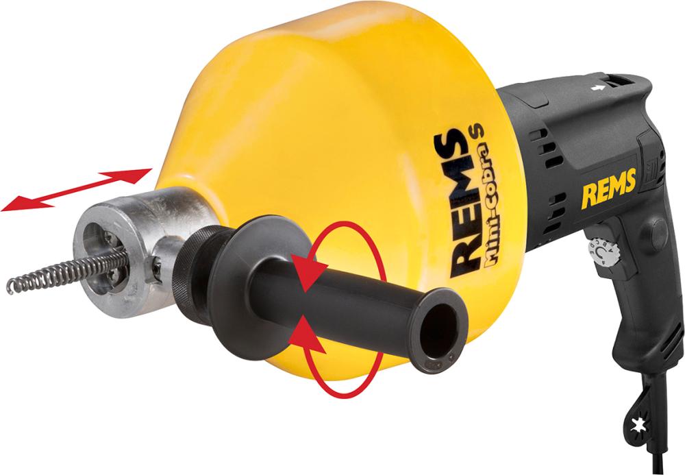 Rohrreinigungsgerät Mini-Cobra S REMS Produktbild img1 L