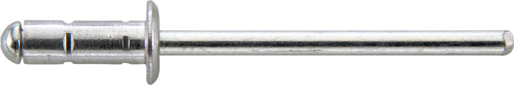 PolyGrip®-Mehrbereichs-Blindniet, Alu/Stahl, Flachrundkopf Produktbild img1 L