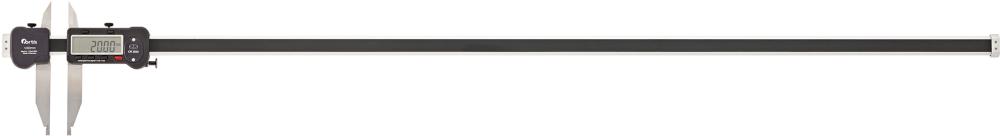 Digital-Werkstattmessschieber, Leichtmetall, Messschnäbel ungelocht Produktbild img1 L