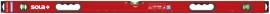 Magnet-Wasserwaage LM Big REDM 3 200cm pulverbeschichtet Sola Produktbild