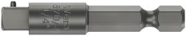 Steckschlüssel-Adapter 1/4" für Einsätze 1/4" 50mm Wera Produktbild
